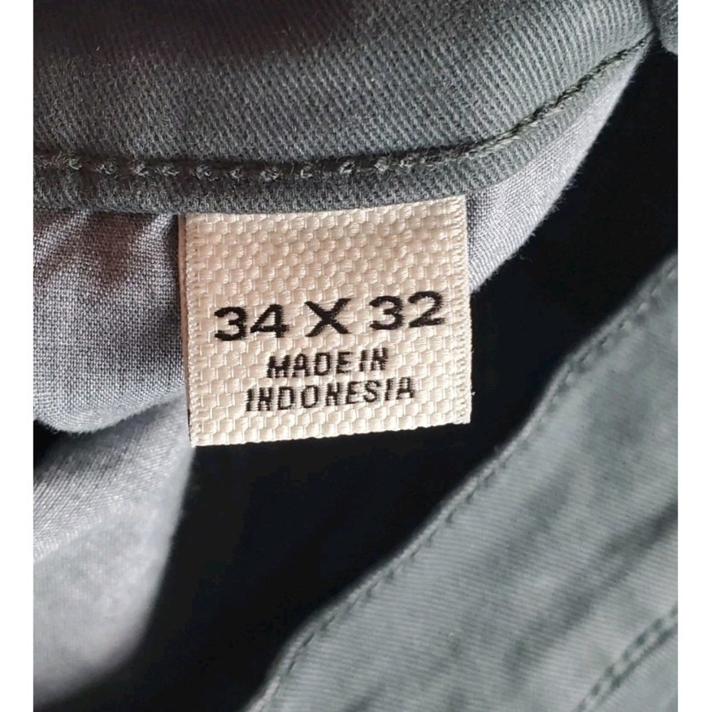 Flint Tinder Pants Mens 34x32 Tapered Fit Golf Performance Chino Commute Adult - Picture 6 of 15
